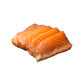 56. Zalm sashimi