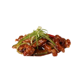 87. Varkenshaas chilisaus