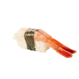 9. Zoetwatergarnaal Nigiri